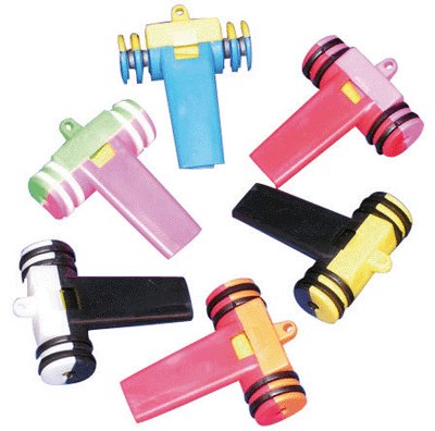 Sifflets Bresiliens - Sachet De 10 [Jouet]