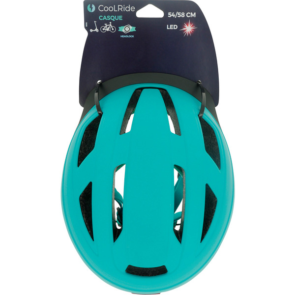 Casque vélo adulte avec LED arrière