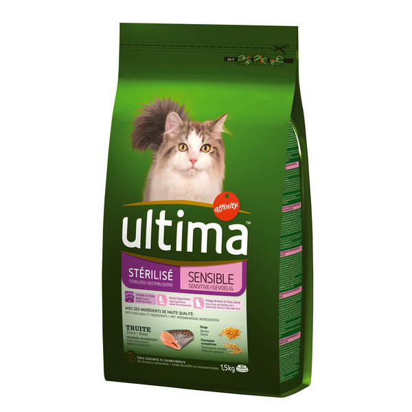 Croquettes pour chats stérilisés