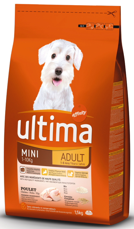CROQUETTES CHIEN MINI ADULTE POULET Ultima