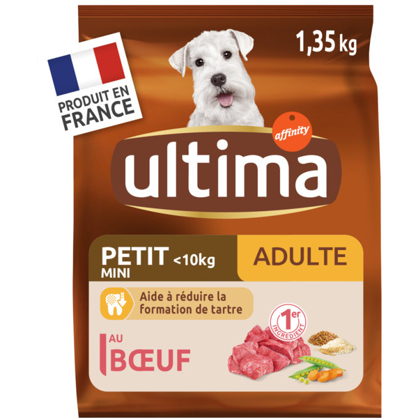 CROQUETTES CHIEN MINI ADULTE  BŒUF 
