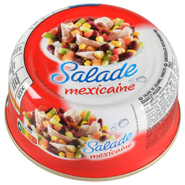  Salade Mexicaine Thon  code EAN 3700260700784 