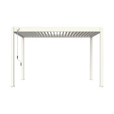 OMBREA OMBREA Pergola bioclimatique autoportante 3x4m - Blanc - OMBREA VS code EAN 3700265728172 