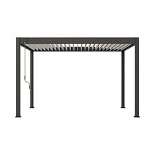 OMBREA OMBREA Pergola bioclimatique autoportante 3x4m - Anthracite/blanc -  ... code EAN 3700265728226 