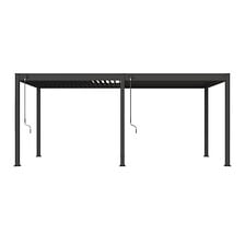 OMBREA OMBREA Pergola bioclimatique autoportante 3x6m - Anthracite - OMBREA ... code EAN 3700265728639 