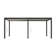 OMBREA OMBREA Pergola bioclimatique autoportante 3x6m - Anthracite/blanc -  ... code EAN 3700265728752 