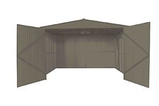 CHALET & J CHALET & J Garage en métal aspect Bois vieilli 12,5x15,7 - 17.39m2 code EAN 3700265809697 