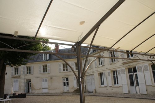 Chalet et Jardin Toile tonnelle Capri murale 3x4m