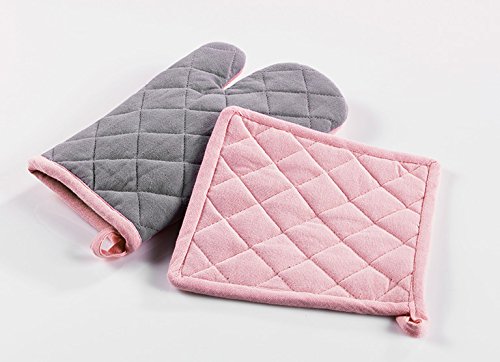 Nuances du Monde Gant + Manique Brunch Retro Po...