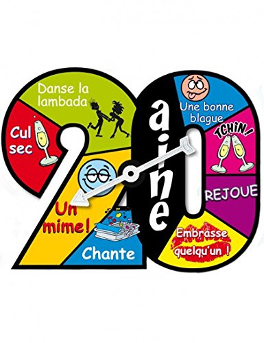 Roulette jeu d'anniversaire 20 ans