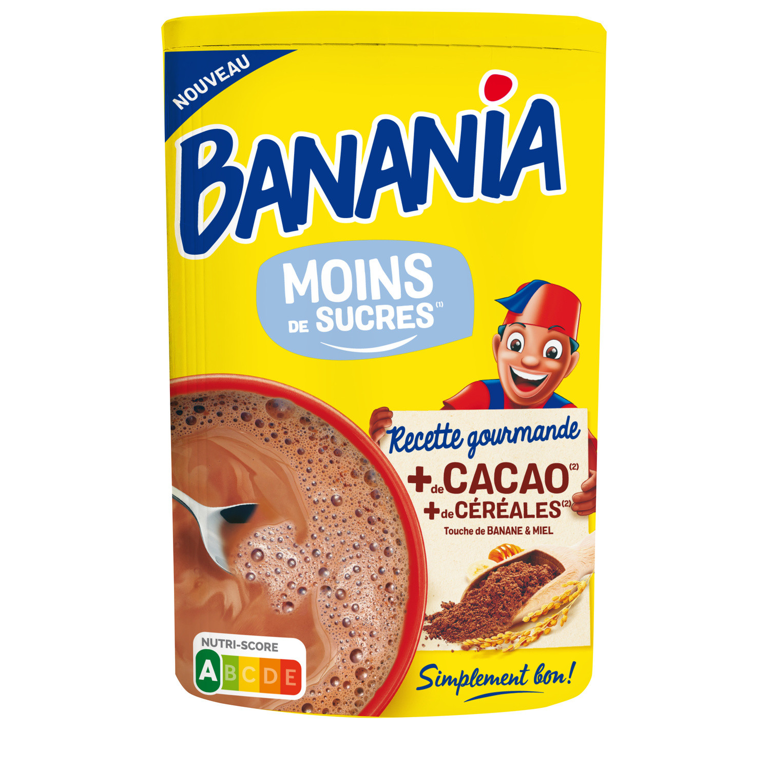 BANANIA Cacao en poudre  BANANIA code EAN 3700278405916 