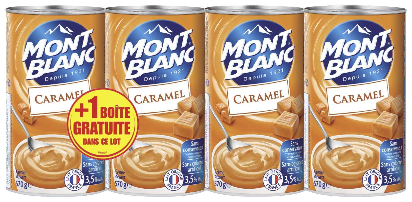 Crème caramel Mont Blanc 3700279301897 Mont Blanc Crème caramel Mont Blanc 3700279301897 Mont Blanc