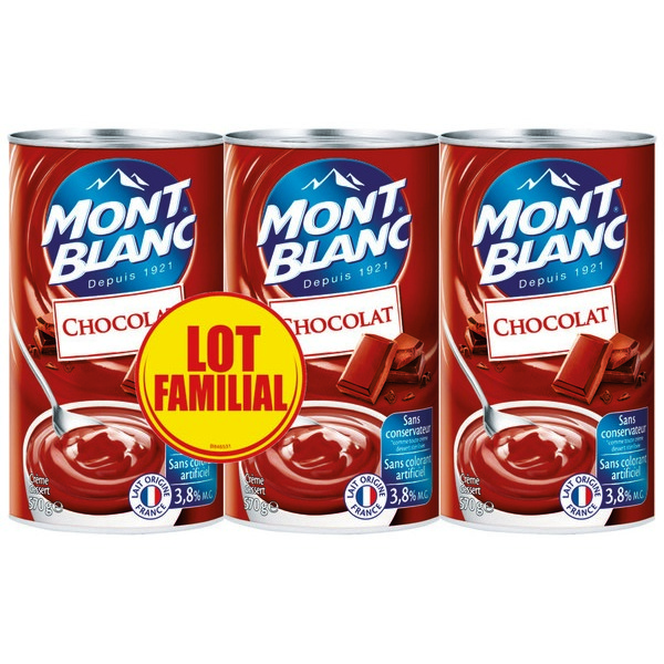 Crème Dessert Mont Blanc Promo Crème Dessert Mont Blanc Chez Promocash 15 mont-blanc CRÈME DESSERT MONT BLANC en promo