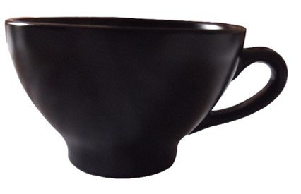 bolée noire avec anse