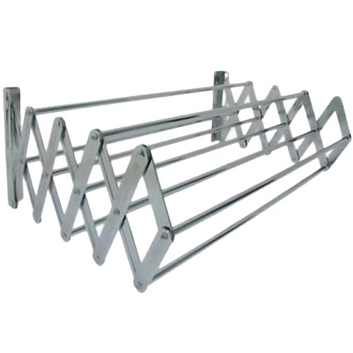 130081 etendoir mural extensible acier chromé a...