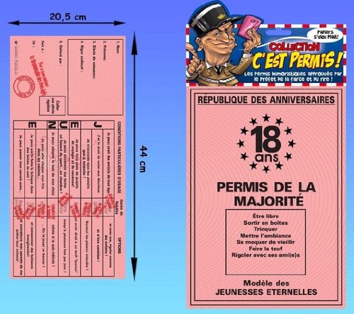 Permis de la majorité