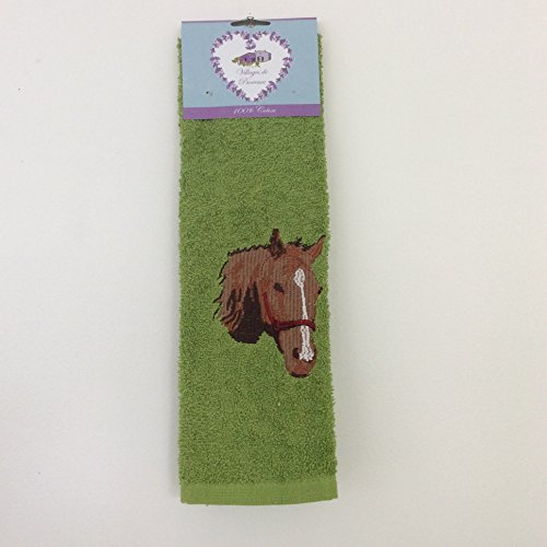 Torchon en éponge 100% Coton uni rectangle 50X7...