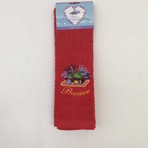 Torchon en éponge 100% Coton uni rectangle 50X7...