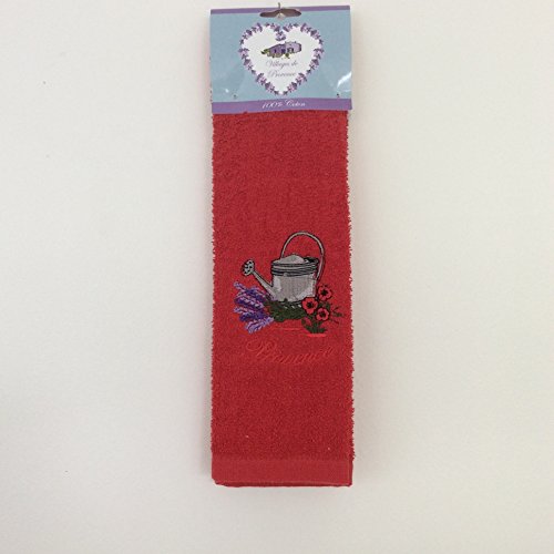 Torchon en éponge 100% Coton uni rectangle 50X7...