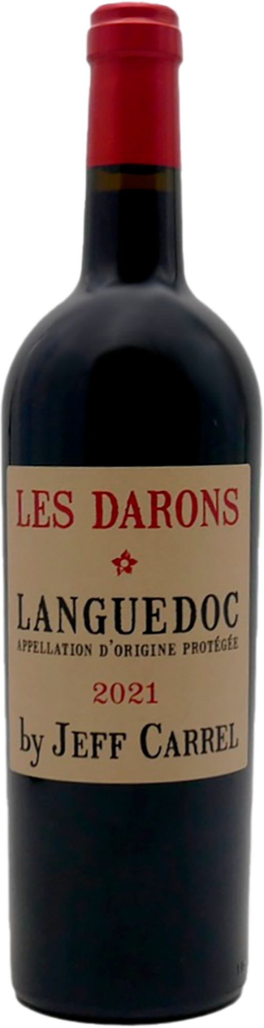 AOP LANGUEDOC
ROUGE 3700290117705 JEFF CARREL LES DARONS 2021 AOP LANGUEDOC
ROUGE 3700290117705 JEFF CARREL LES DARONS 2021