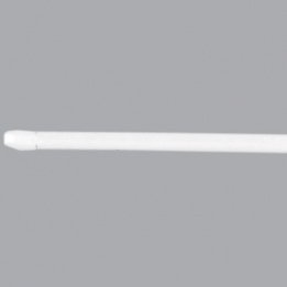 Lot de 2 tringles extensibles ovales (L140 cm) ...