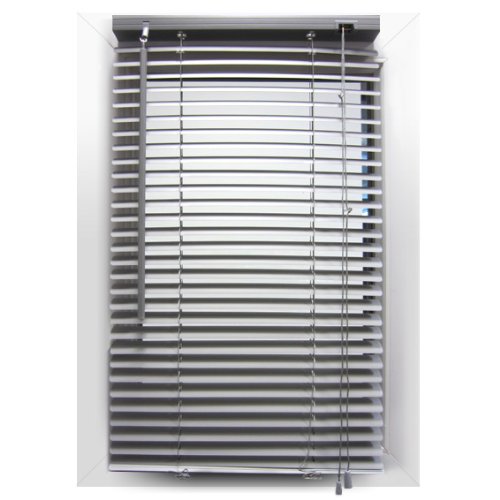 Store vénitien (50 x H180 cm) aluminium Argent