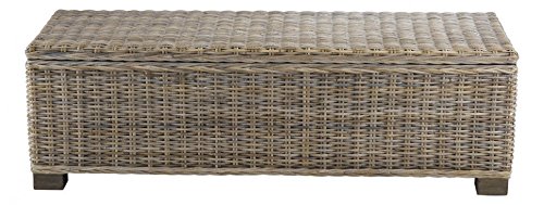 - bout de lit coffre en kubu 130 cm