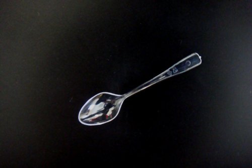 50 mini-cuillères plastique jetables transparen...