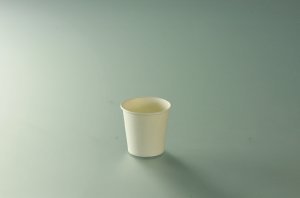 100 Gobelet jetable Eco en carton Blanc 10 cl