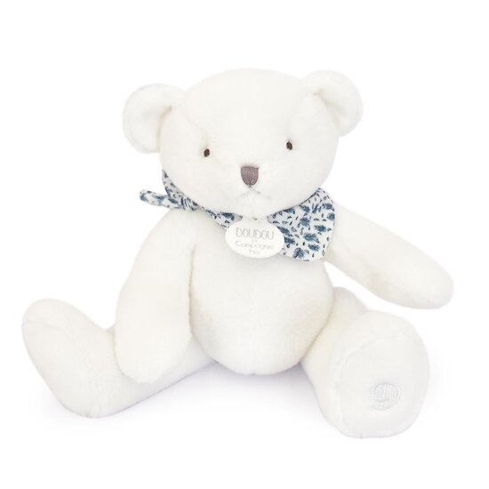  Doudou & Compagnie Peluche Ourson Blanc  code EAN 3700335241600 