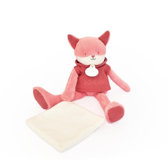  Doudou & Compagnie Peluche Sweety renard Rose  code EAN 3700335241891 