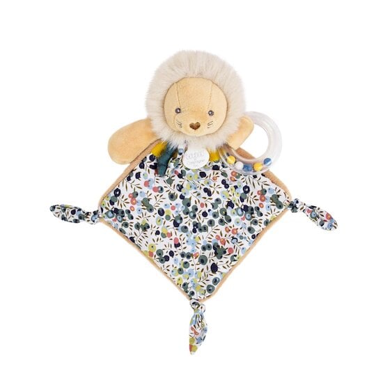  Doudou & Compagnie Doudou Hochet lion boh'aime Boh'aime Jaune  code EAN 3700335242232 