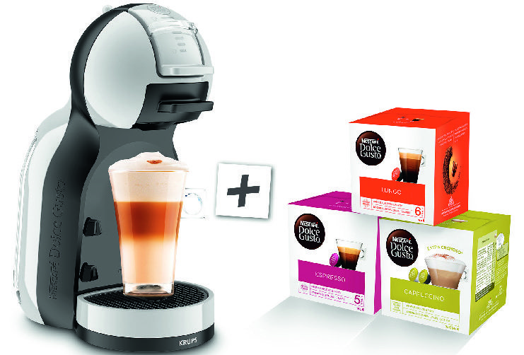 CAFETIÈRE MINI ME + 3 BOITES DE CAPSULES