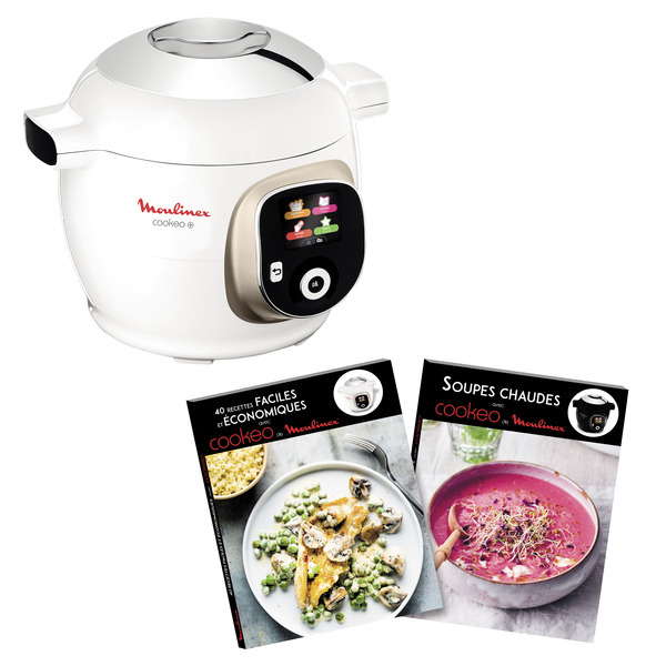Cookéo blanc +2 livres