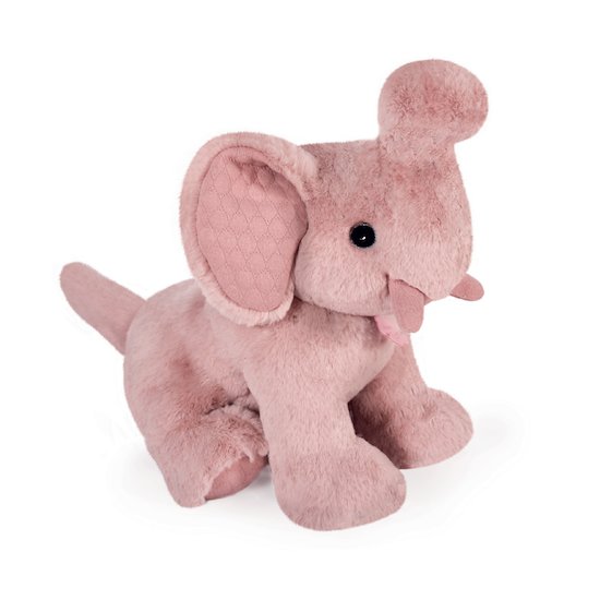  Histoire d'Ours Peluche Preppy chic éléphant Rose Poudre 35 cm code EAN 3700349331434 
