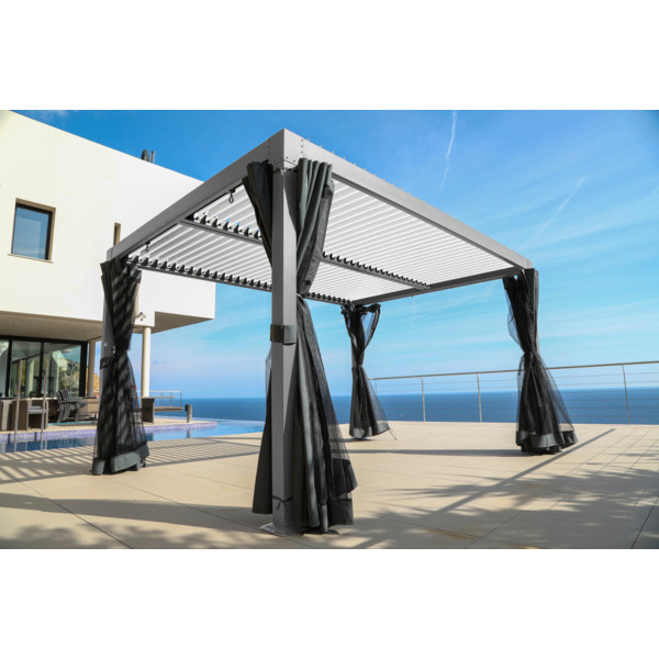  Tonnelle Bioclimatique Fusain 4 X 3 M  code EAN 3700369446828 