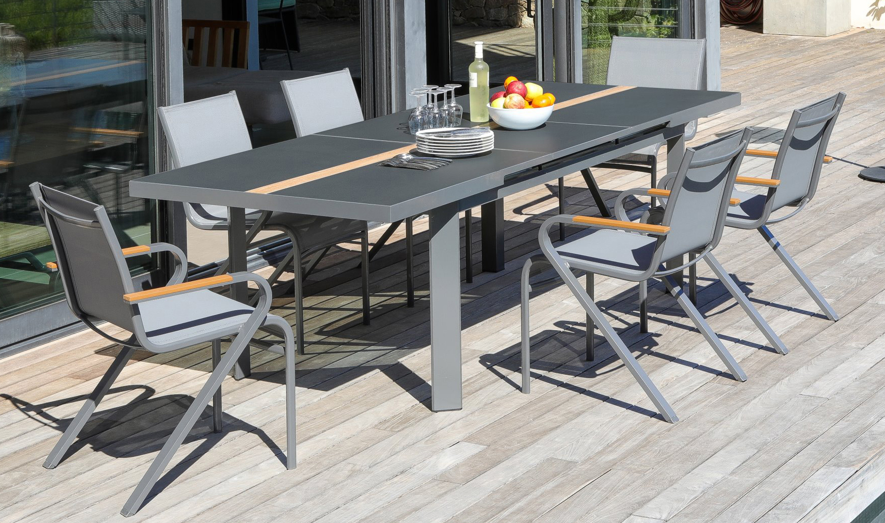  TABLE VERVEINE 8 PERSONNES code EAN 3700369447924 