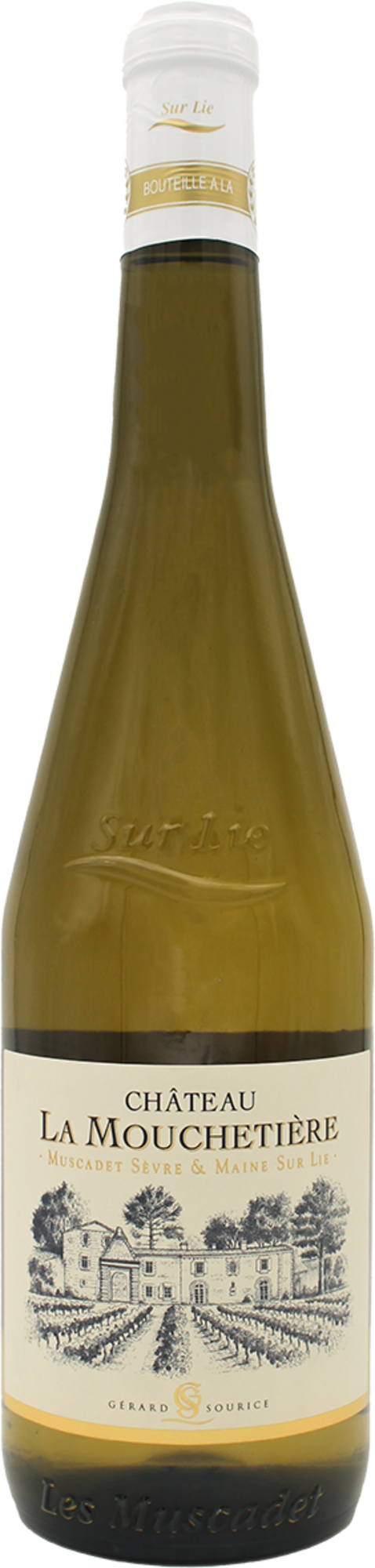  AOP MUSCADET SÈVRE ET MAINE SUR LIE BLANC SEC  - CHÂTEAU LA MOUCHETIÈRE 2024 code EAN 3700374611044 