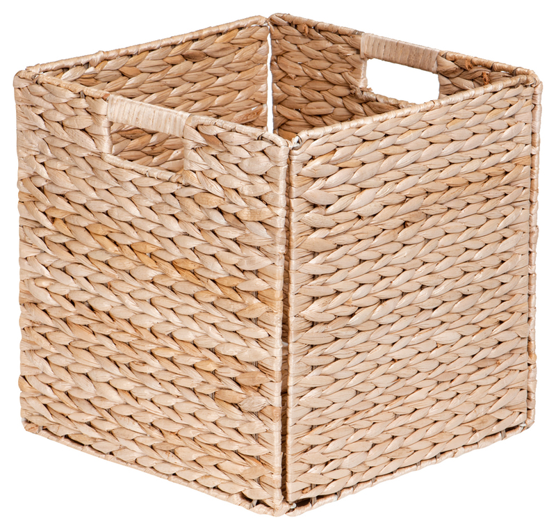 CUBE EN PAILLE TRESSEE PLIABLE  3700377314027 (3700377314027)