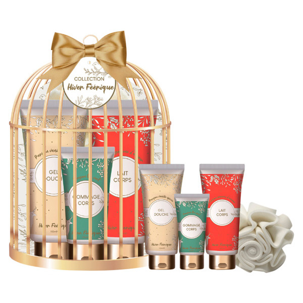 COFFRET SOIN DU CORPS HIVER FÉÉRIQUE 
