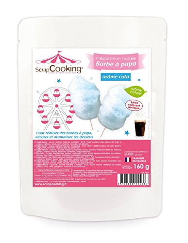 Préparation sucrée Barbe à papa cola, Scrapcooking