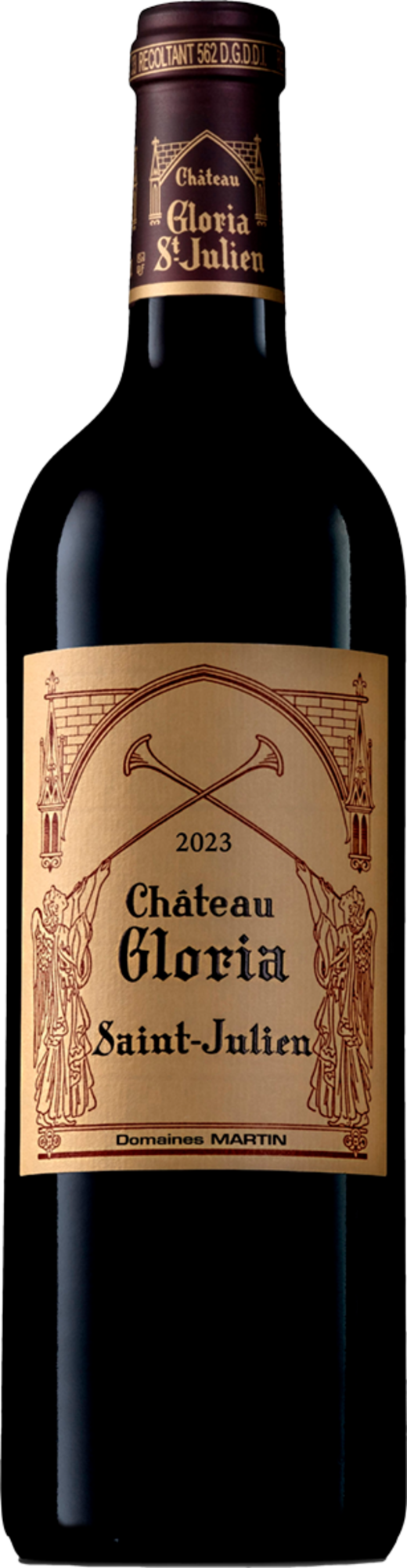 GLORIA AOP SAINT-JULIEN ROUGE - CHÂTEAU GLORIA 2023 code EAN 3700415104788 