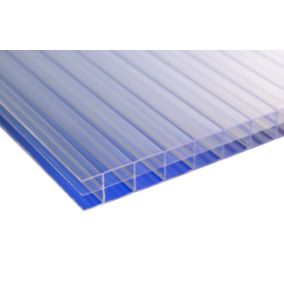  Plaque polycarbonate transparent 300 x 98 cm, ép. 16mm (vendue à la plaque) code EAN 3700420405535 