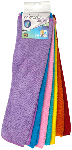 Lot De 7 Chiffons Micrifobres 3700421901203 