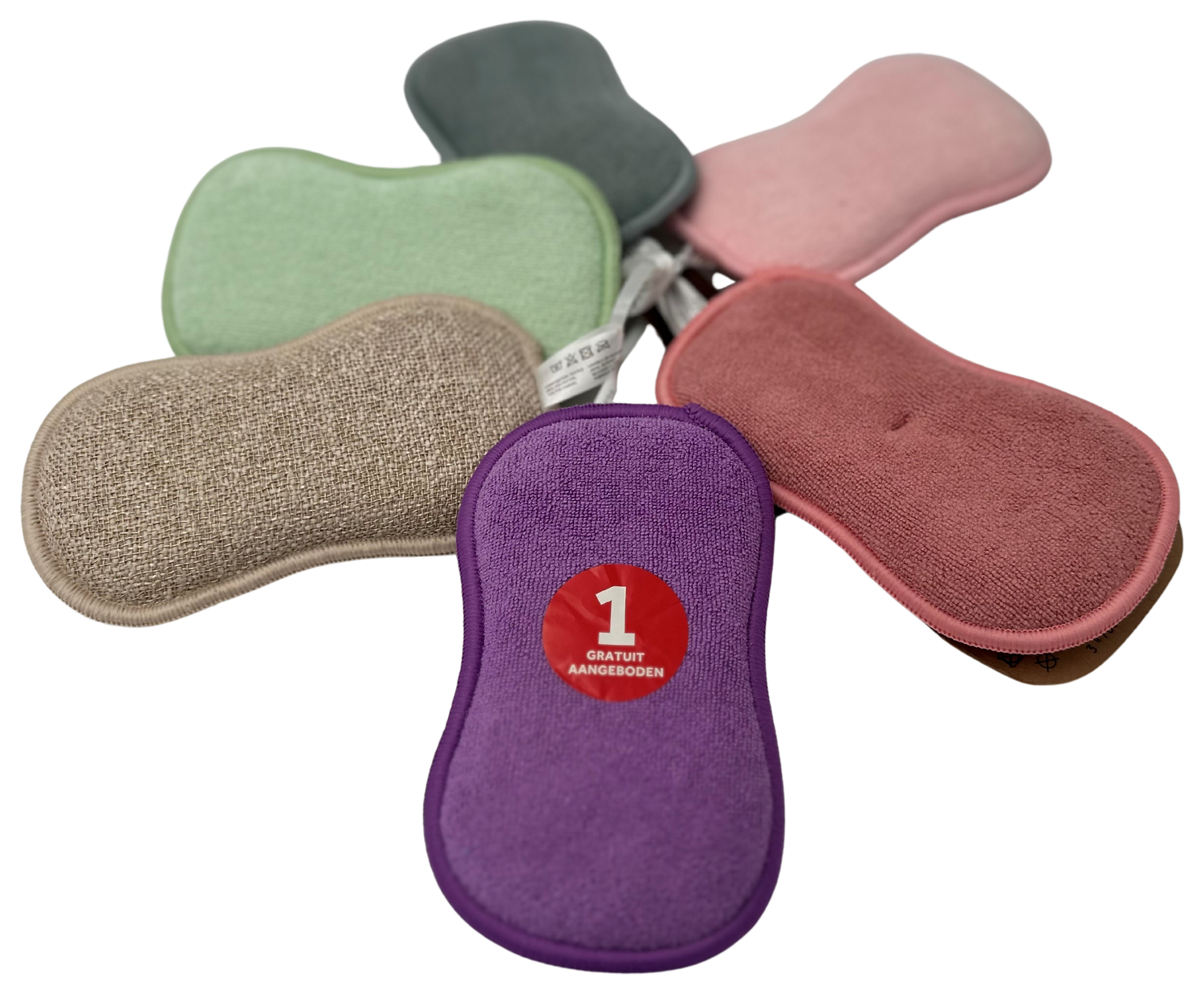  LOT DE 6 ÉPONGES NETTOIE TOUT VENTEO code EAN 3700421917839 