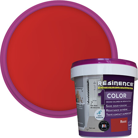 Résine de rénovation Color - Rouge - 250ml