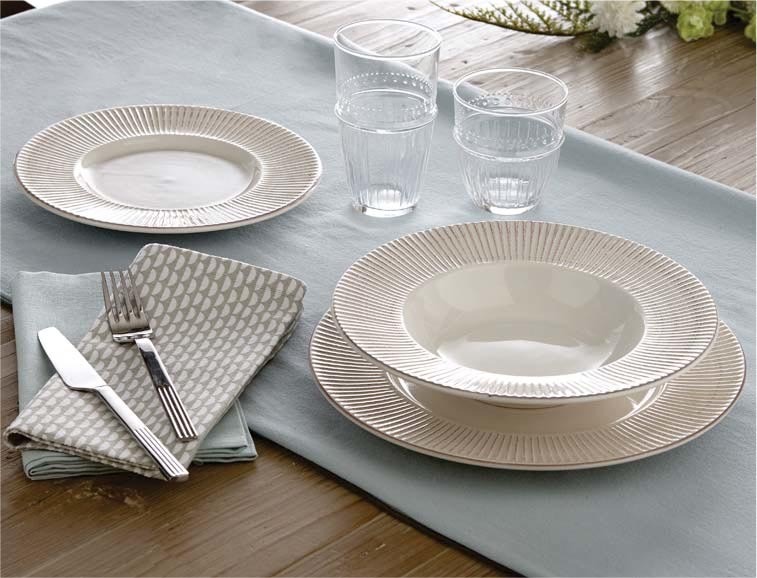 ASSIETTE PLATE Ø 27 CM BEIGE 3700442109862 (3700442109862)