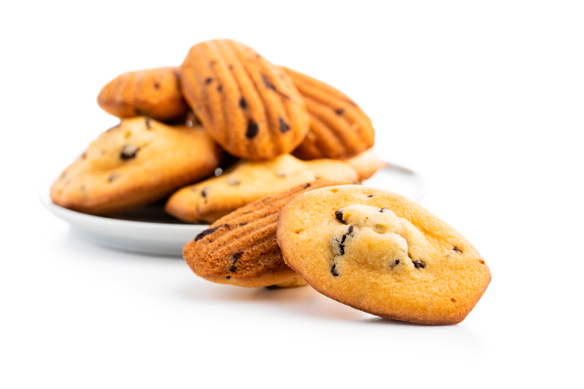 Mini coquilles au pépites de chocolat