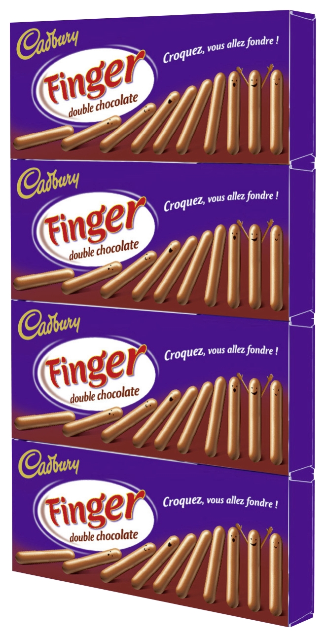 Finger double chocolat Cadbury