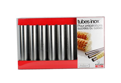 Ks-lt6tub lot de 6 tubes en inox